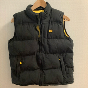 Cat Puffy Quilt Vest. Size 14/16
